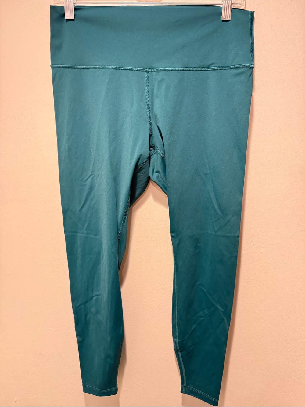 Lululemon Wunder Unders High Rise 28” Green Jasper Leggings Size 12